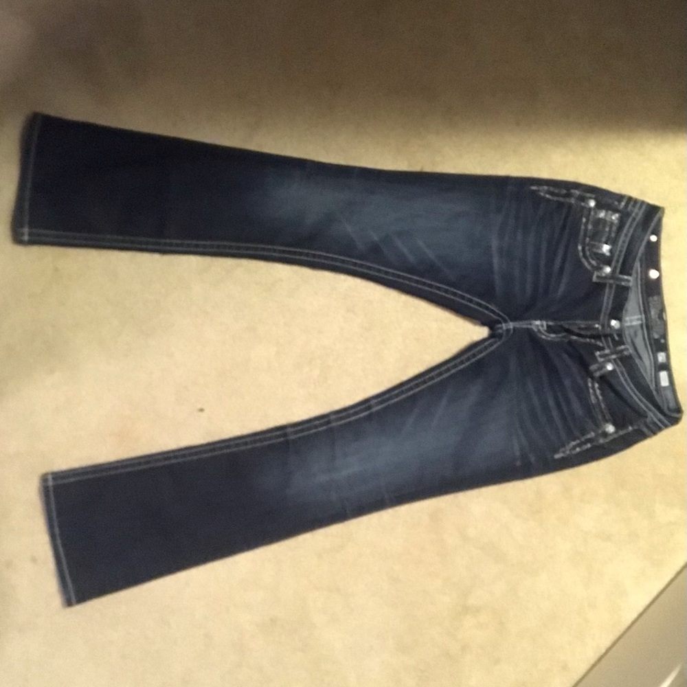 Women’s Dark Blue Stretch Bootcut Jeans